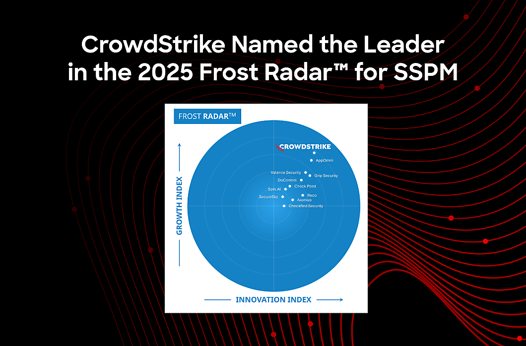 CrowdStrike Named the Leader in 2025 Frost Radar for SaaS Security Posture Management